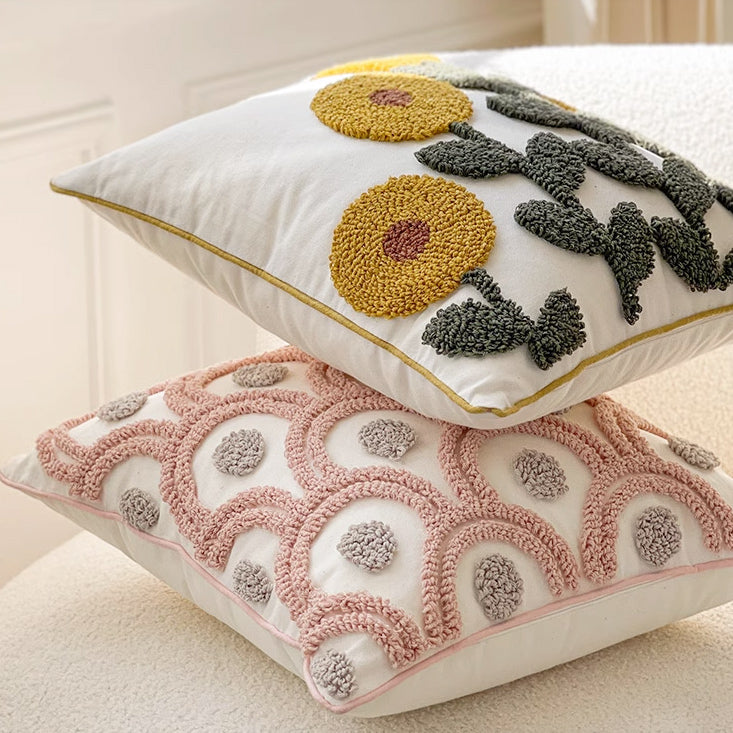 4design boa flower cushion