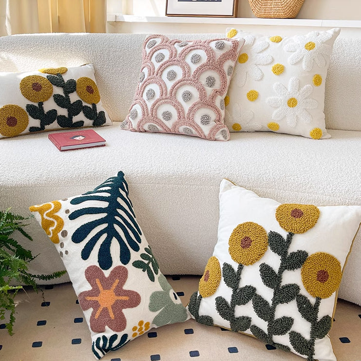 4design boa flower cushion