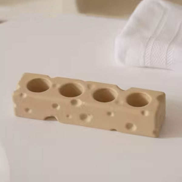 5color cheese brush stand