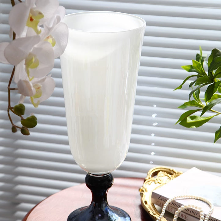 two tone tall vase