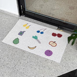 2design pop illustration door mat