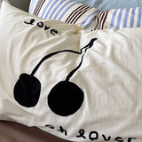 11design simple cotton print pillow sheets
