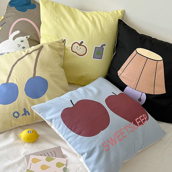 5design pop illustration cushion