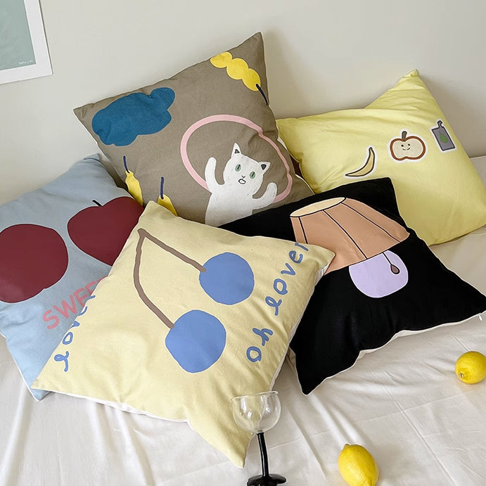 5design pop illustration cushion