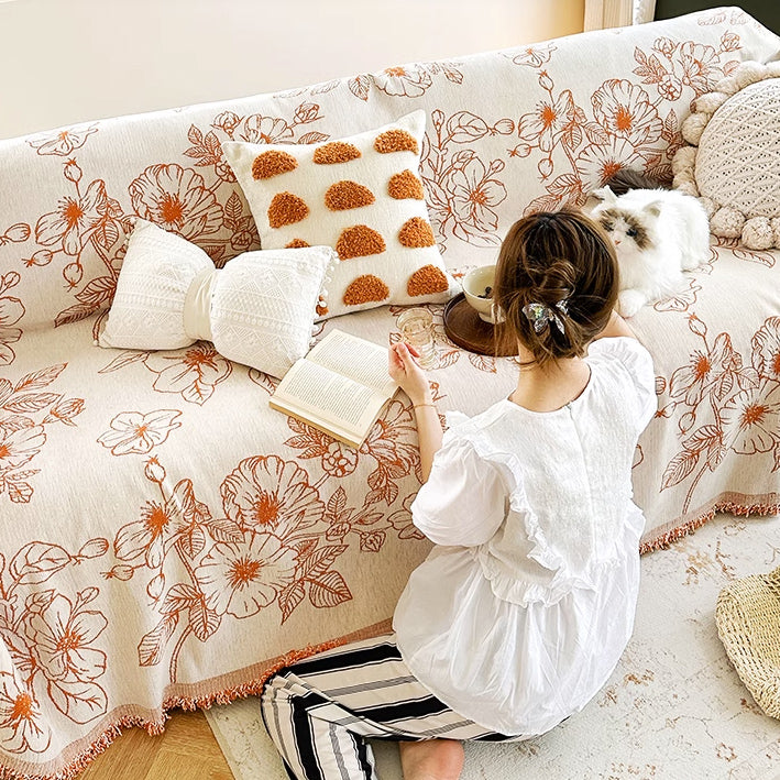 4color secret garden sofa cover