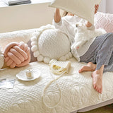 5color embossed flower cushion
