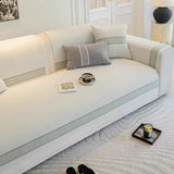 3color simple line sofa cover