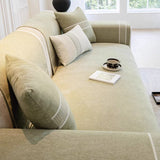 3color simple line cushion
