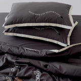 3color wave logo bedlinen set