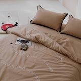 3color wave logo bedlinen set