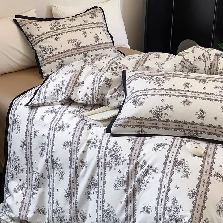 3design retro print bedlinen set