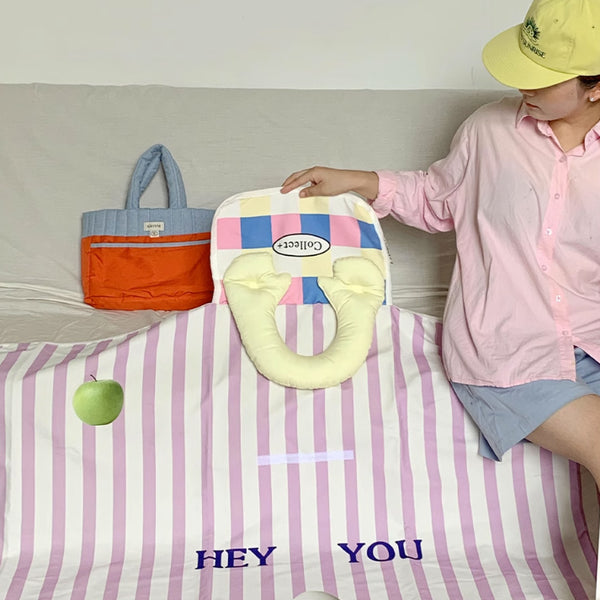 2design stripe folding picnic sheet