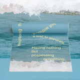 sea picture floor mat