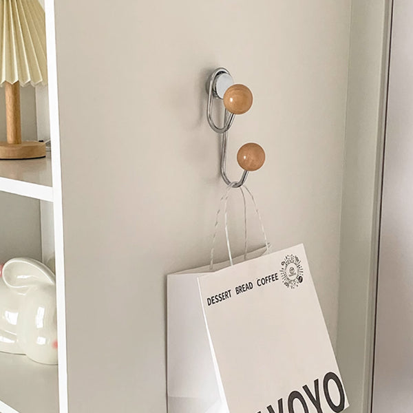 natural wood hanger hook