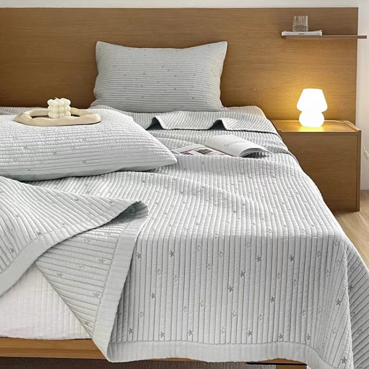 3color rib stitch mattress sheets & pillow sheets