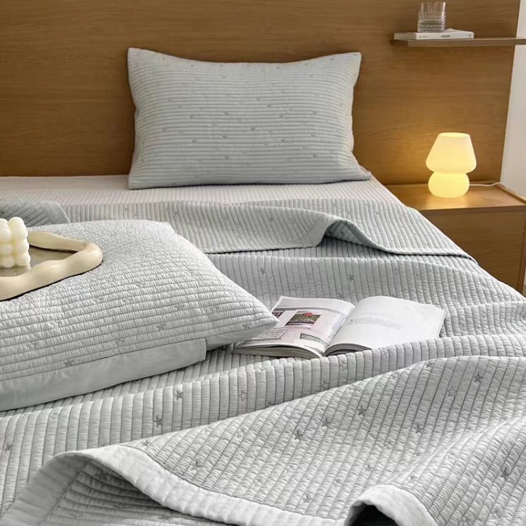 3color rib stitch mattress sheets & pillow sheets