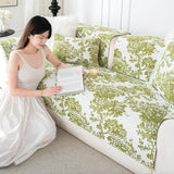4color tree embroidery sofa cover