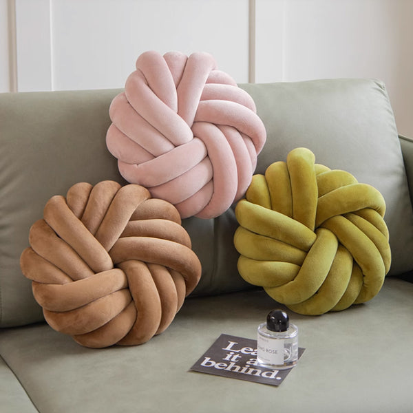 5color round twist cushion