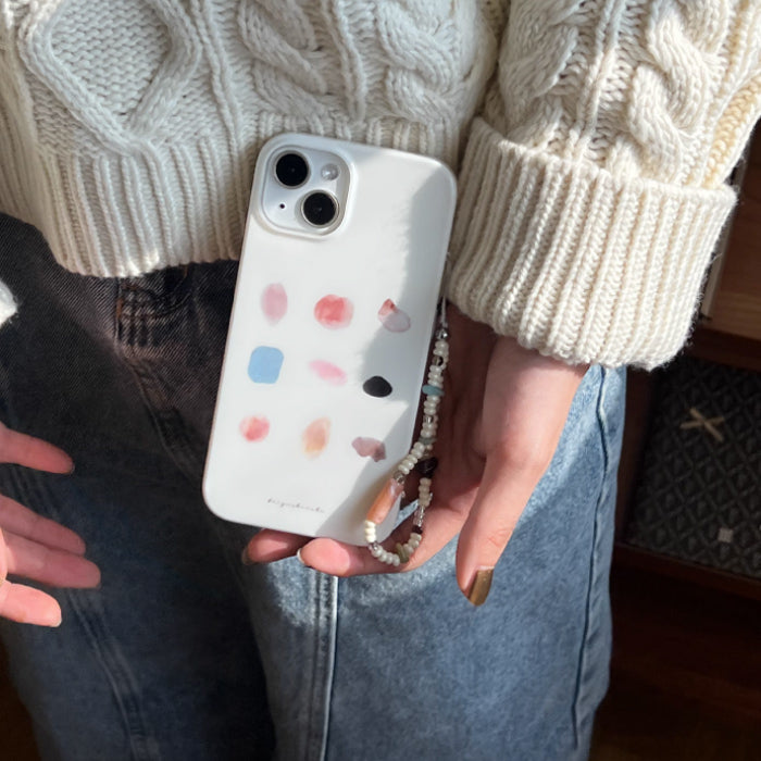 pale paint iPhone case