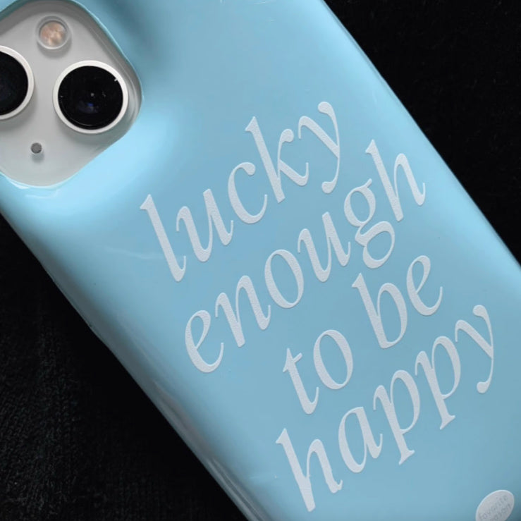 4color happy logo iPhone case