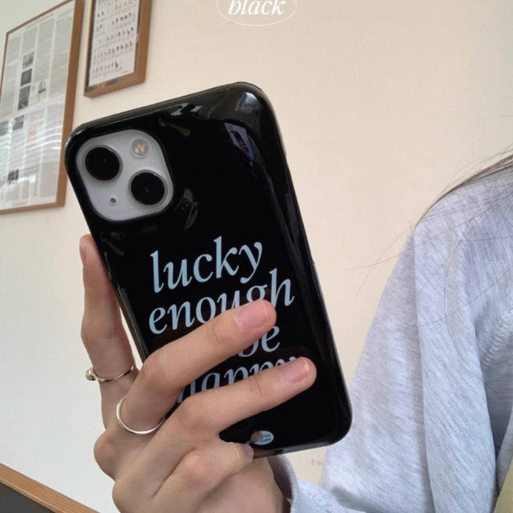 4color happy logo iPhone case