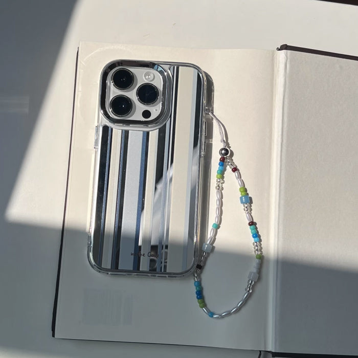 mannish stripe iPhone case