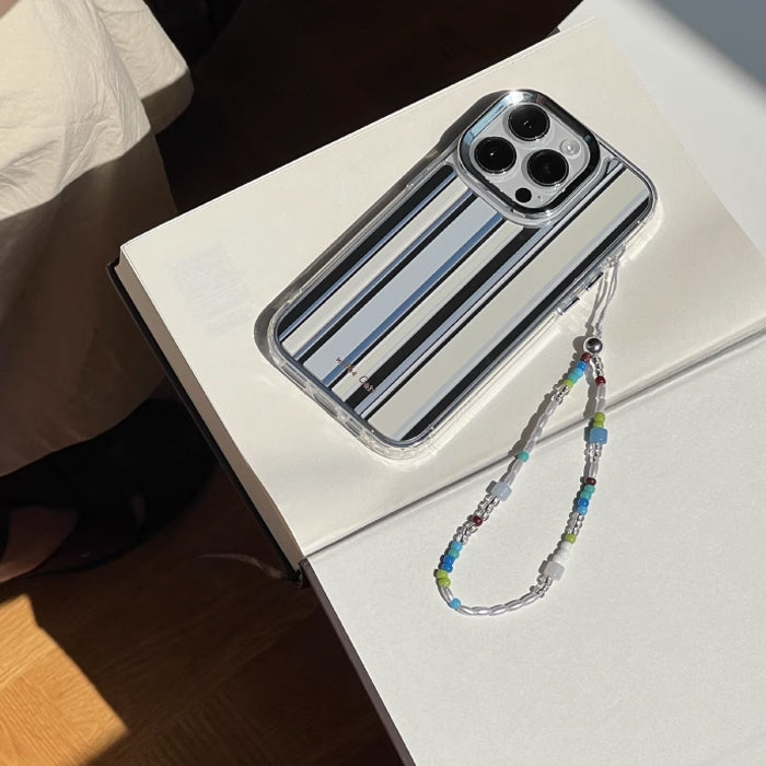 mannish stripe iPhone case
