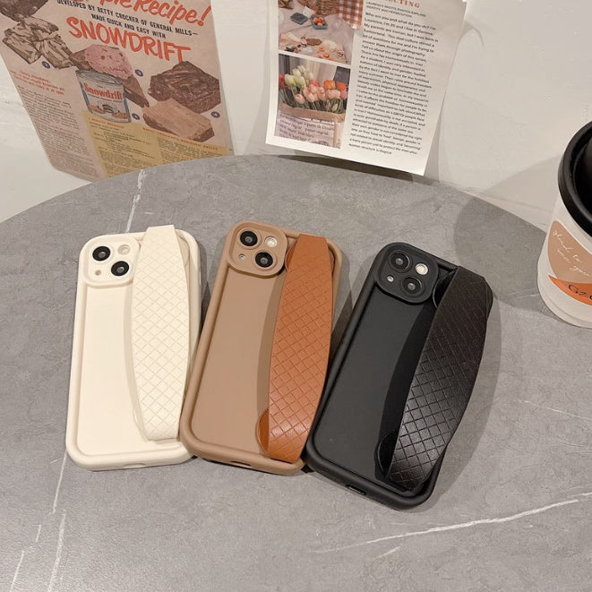 3color leather belt iPhone case