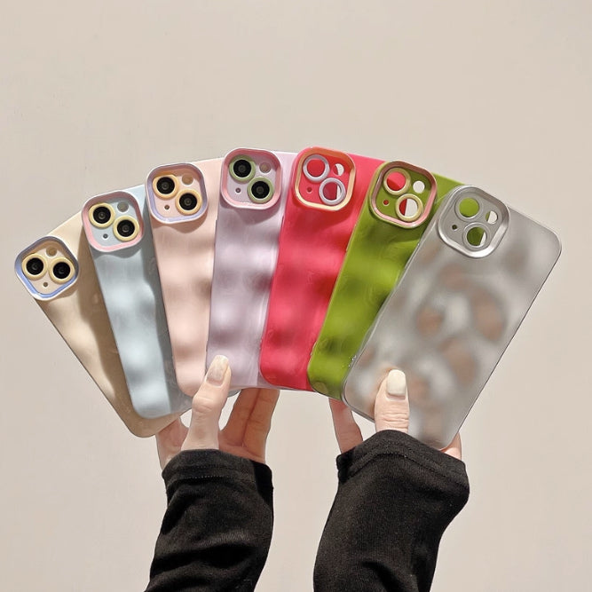 7color unevenness iPhone case