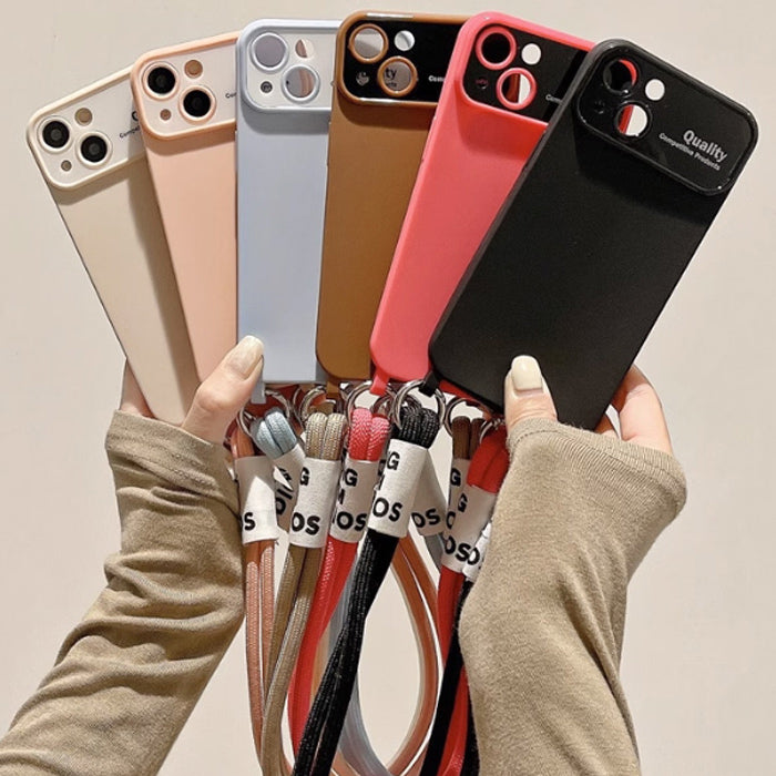 6design simple rope strap iPhone case