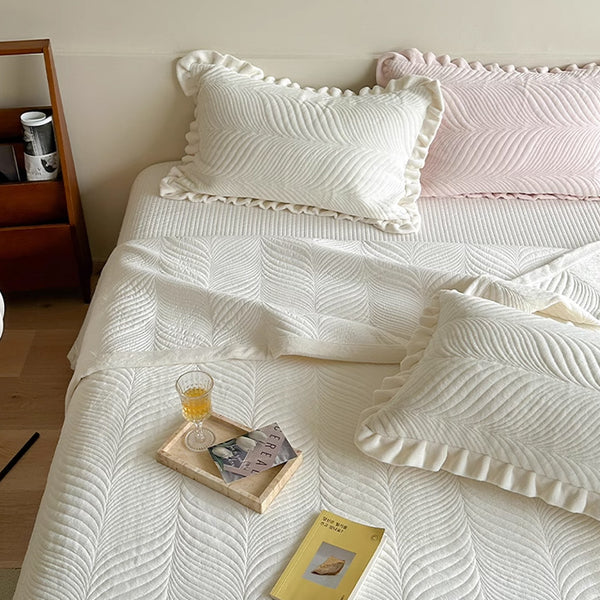 4color mini frill mattress sheets & pillow sheets