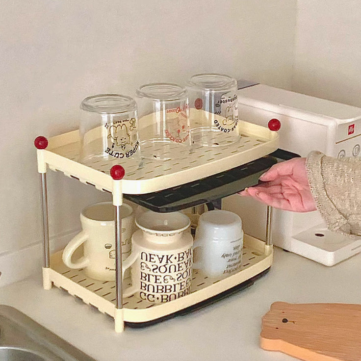 natural drainer tray rack