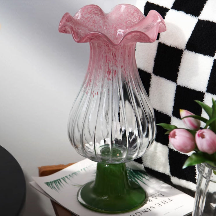 2design milky lamp vase
