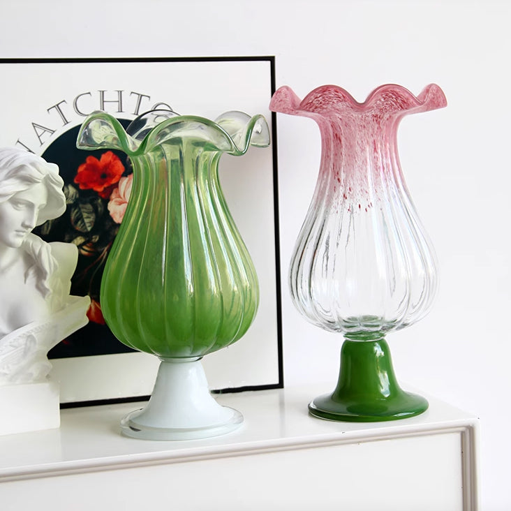 2design milky lamp vase
