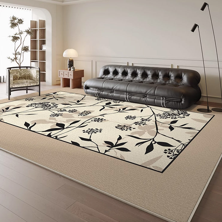 6design chic flower carpet