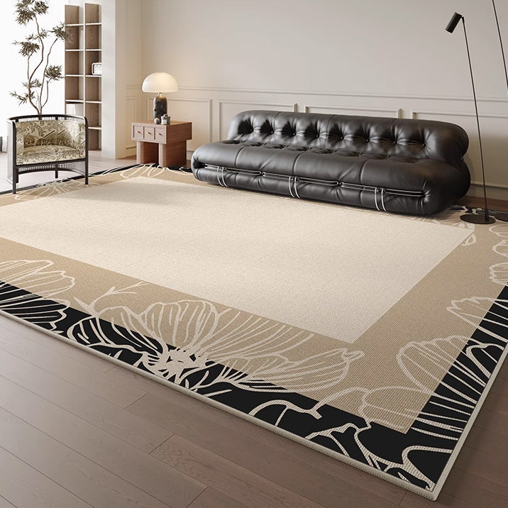 6design chic flower carpet