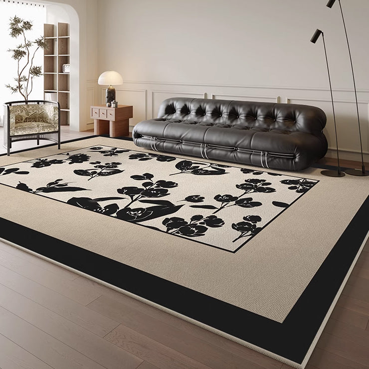 6design chic flower carpet