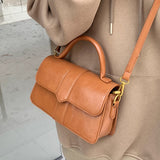 3color leather 2way shoulder bag