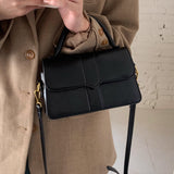 3color leather 2way shoulder bag