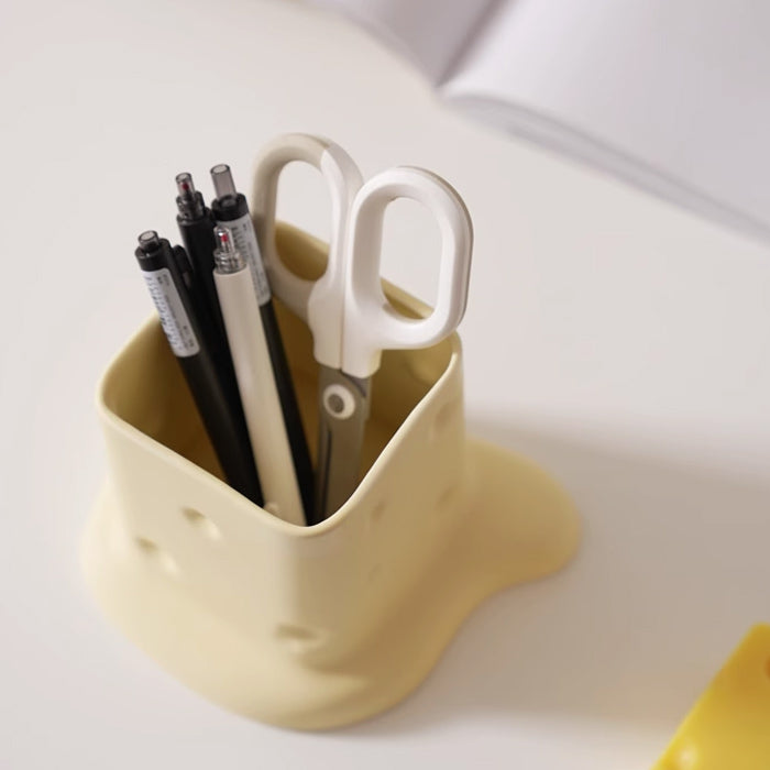 3color melted cheese pen stand