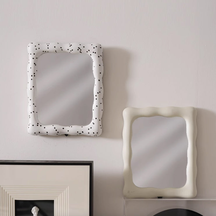 4color square modern mirror