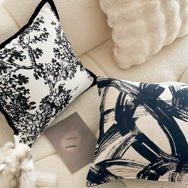 6design luxury square cushion