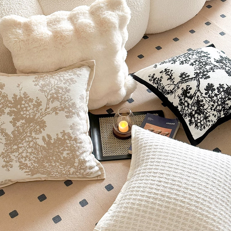 6design luxury square cushion