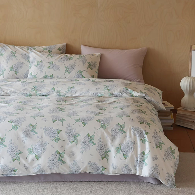 6design cotton flower bedlinen set