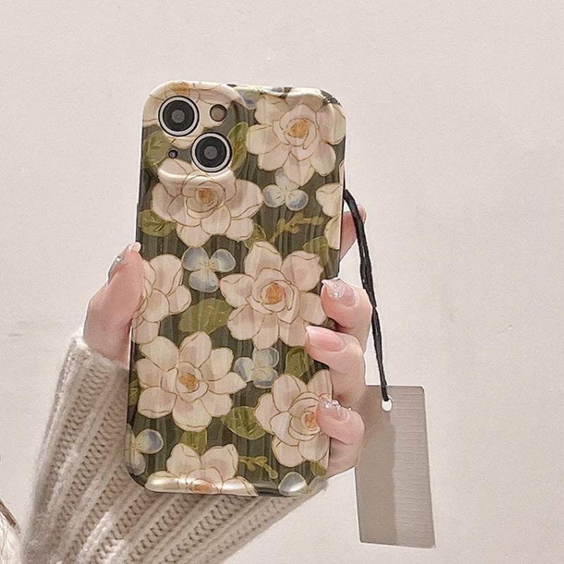 chic flower iPhone case