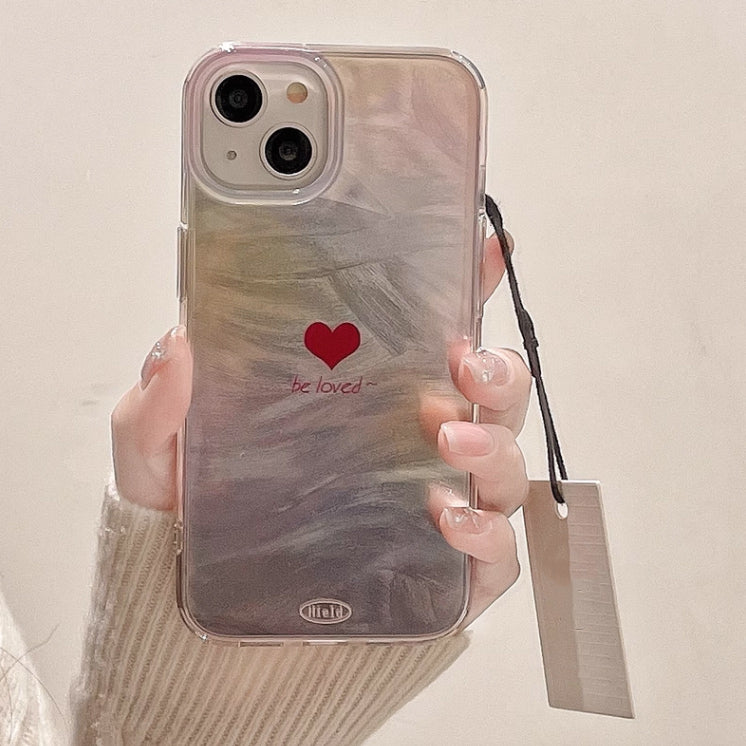 aurora heart iPhone case