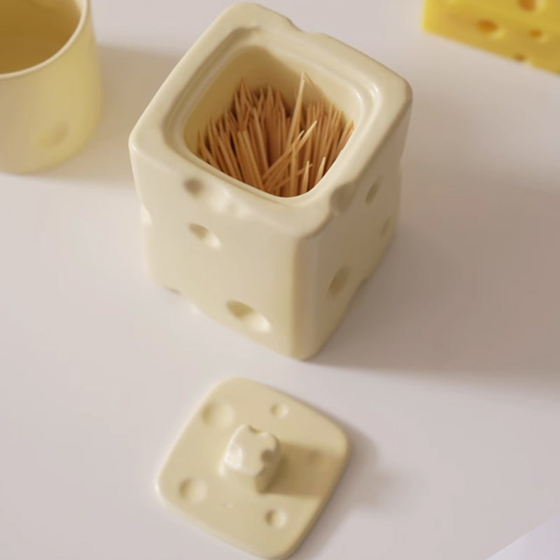 4color square cheese storage