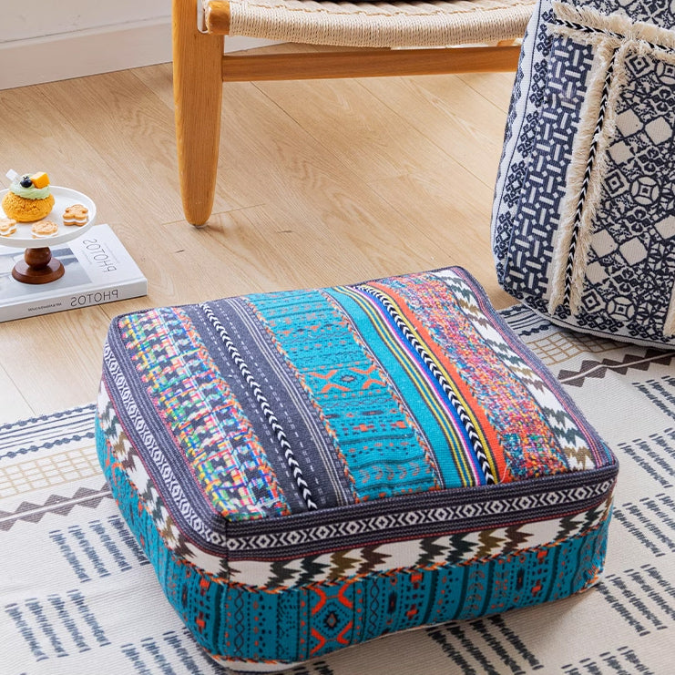 6design ethnic square cushion cover