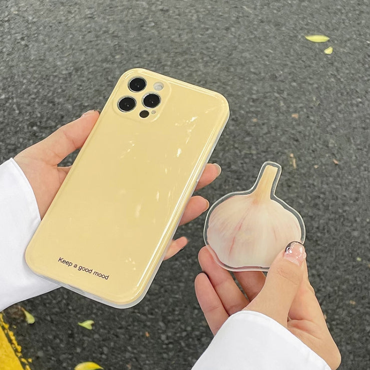 garlic grip iPhone case
