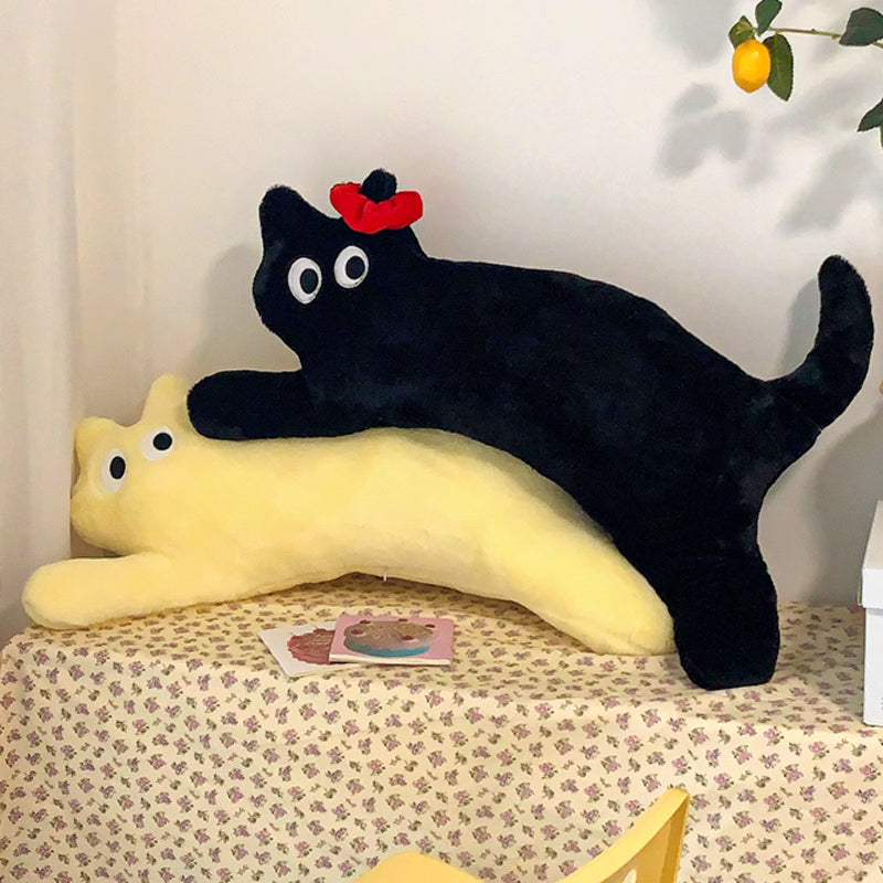 4color cat body pillow